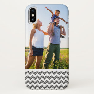 Coque Case-Mate iPhone Motif de zigzag géométrique de photo faite sur