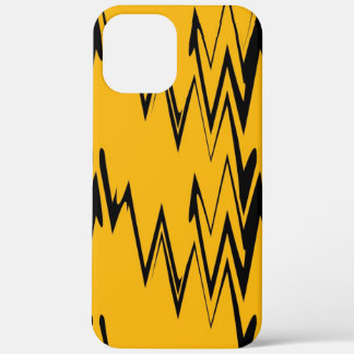 Case-Mate iPhone Case Motif de Zigzag noir jaune
