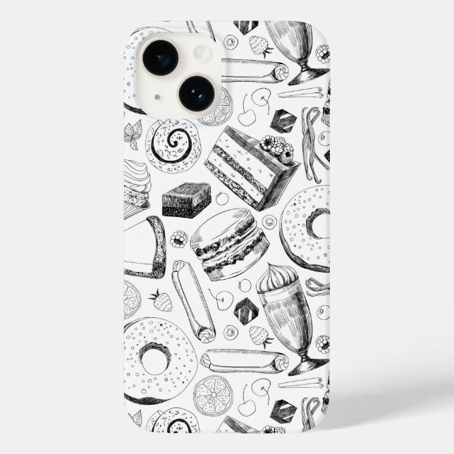 Coques Case-Mate iPhone Motif délicieux (Verso)