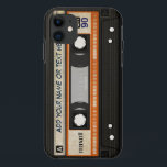 Case-Mate iPhone Case Motif d'enregistreur à cassettes de musique de la<br><div class="desc">Motif vintage d'enregistreur à cassettes de musique de la vieille école 80s DJ - joli cool et conception unique de cas de l'iPhone 6 pour vous.</div>