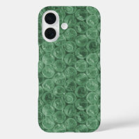 Motif d'enveloppement de bulle verte