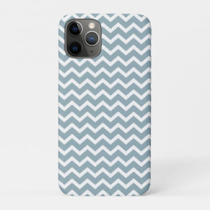 Coques Pour iPhone Motif des Chevrons bleus en poudre