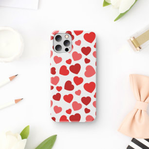 Case-Mate iPhone Case Motif Des Coeurs, Coeurs Rouges, Motif Des Coeurs