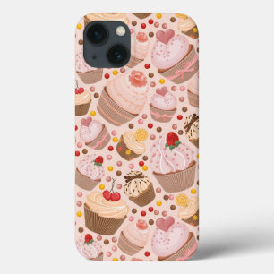 Coques Pour iPhone Motif des cupcakes de fête