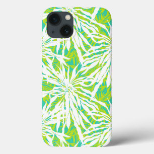 Etui iPhone 13 Motif des Feuilles de Palm Tropical