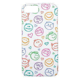 Coque iPhone 7 motif des sourires