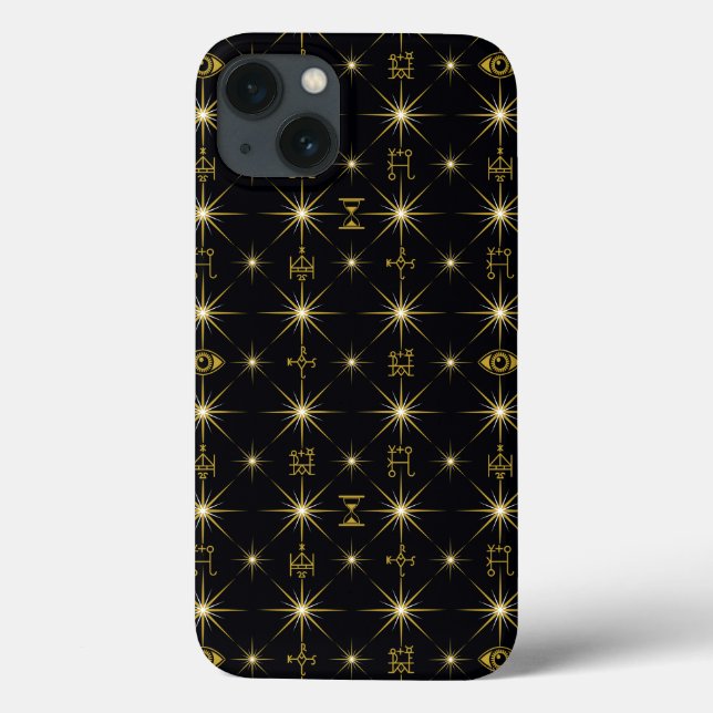 Coques Case-Mate iPhone Motif des symboles magiques (Verso)