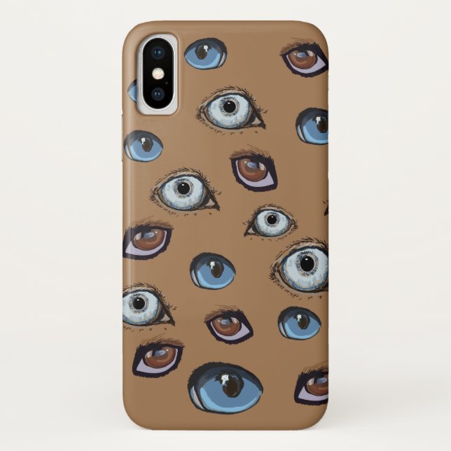 Coques Case-Mate iPhone Motif des yeux (Dos)