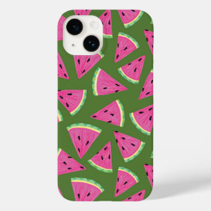 Coque Case-Mate iPhone Motif d'été de la pastèque tropicale