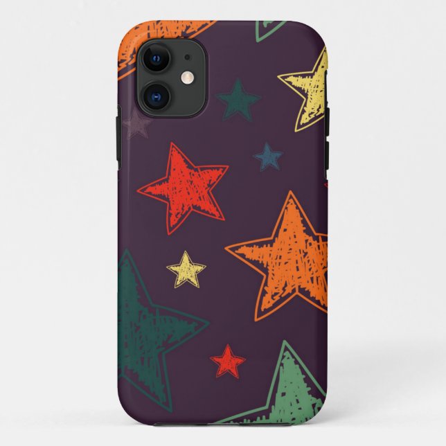 Coques Case-Mate iPhone Motif d'étoiles (Dos)