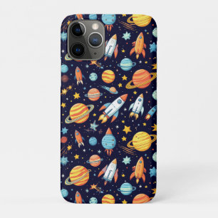 Case-Mate iPhone Case Motif d'exploration spatiale coloré