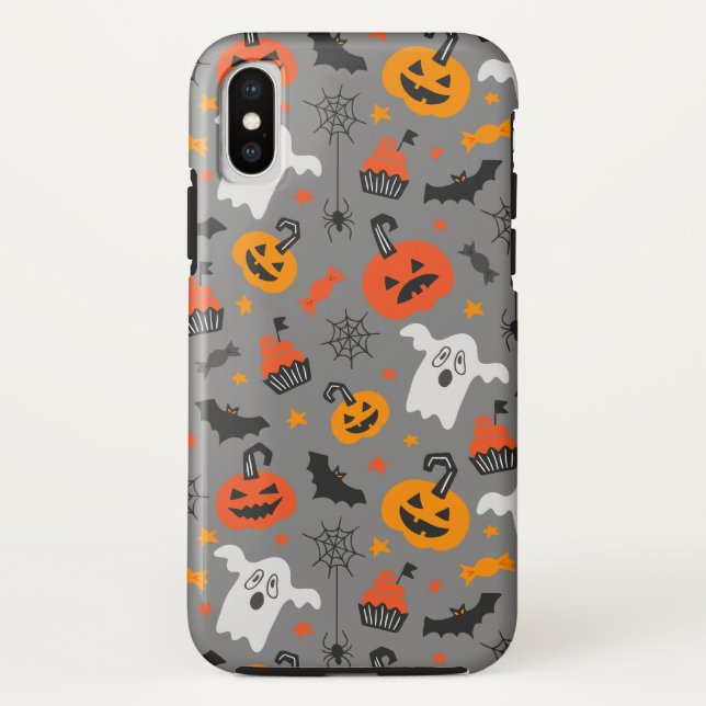 Coques Case-Mate iPhone Motif d'Halloween (Dos)