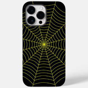 Coque Case-Mate iPhone Motif d'Halloween noir et jaune