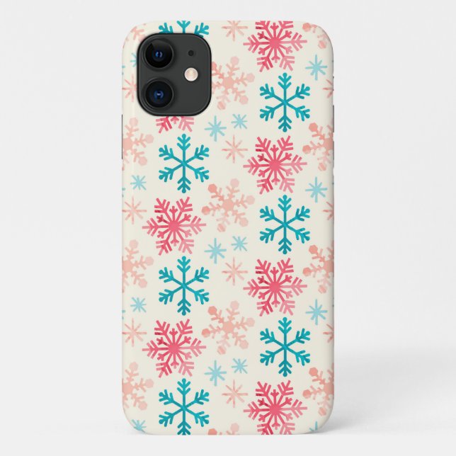 Coques Case-Mate iPhone Motif d'hiver (Dos)