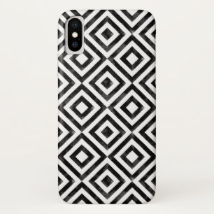 Case-Mate iPhone Case Motif diamant noir et blanc