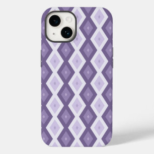 Coque Case-Mate iPhone Motif diamant nuances de lavande