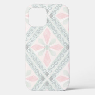 Case-Mate iPhone Case Motif diamant pastel vert et rose