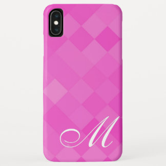 Case-Mate iPhone Case Motif diamant rose et monogramme