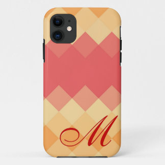 Coque Case-Mate Pour iPhone Motif diamant vintage et Monogramme 10