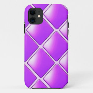 Coque Case-Mate Pour iPhone Motif Diamant violet en gras