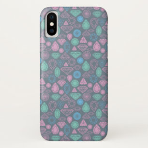 Coque Case-Mate iPhone Motif d'icône de pierre gemme