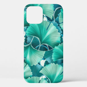 Case-Mate iPhone Case Motif d'illustration de ginkgo biloba vert