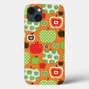 Coque Case-Mate iPhone Motif d'illustration de pomme mignonne
