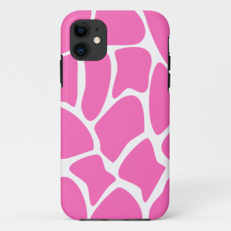 Coque Case-Mate iPhone Motif d'impression de girafe dans le rose lumineux