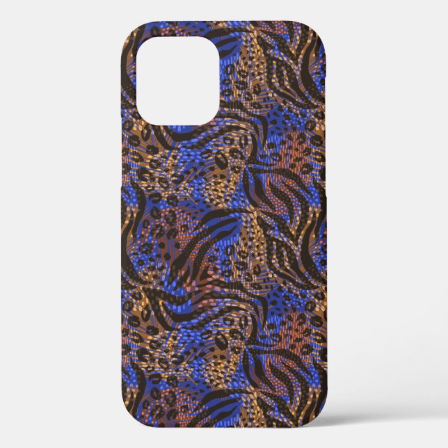 Coques Case-Mate iPhone Motif d'impression Leopard et Zebra (Verso)