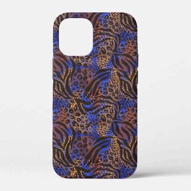 Coques Case-Mate iPhone Motif d'impression Leopard et Zebra (Verso)