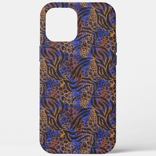 Coques Case-Mate iPhone Motif d'impression Leopard et Zebra (Verso)