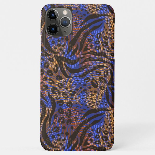 Coques Case-Mate iPhone Motif d'impression Leopard et Zebra (Dos)
