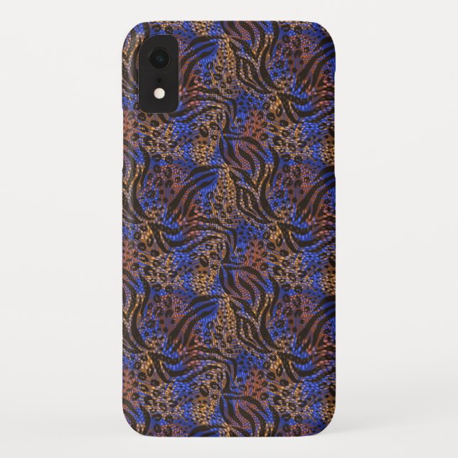 Coques Case-Mate iPhone Motif d'impression Leopard et Zebra (Dos)