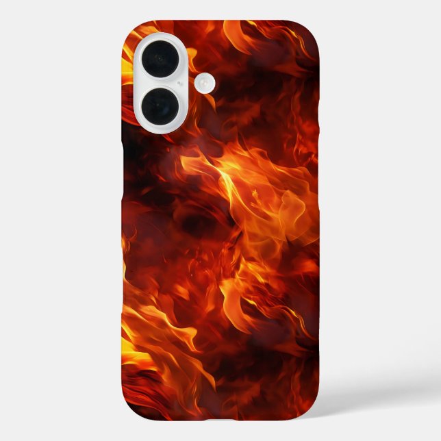 Coques Case-Mate iPhone Motif d'incendie (Verso)