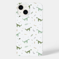 Motif Dinosaure Vert