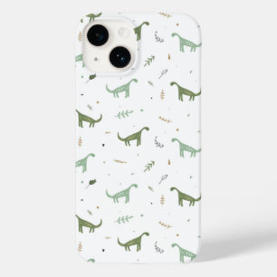 Coque Case-Mate iPhone Motif Dinosaure Vert