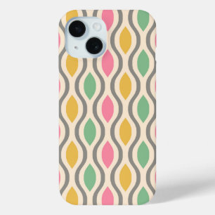Coque Case-Mate iPhone Motif d'oignon moderne du milieu du siècle rétro