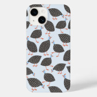 Motif d'oiseaux de Guinée Fowl
