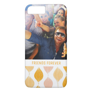 Coque iPhone 7 Plus Motif d'or fait sur commande d'Ogee de photo et de