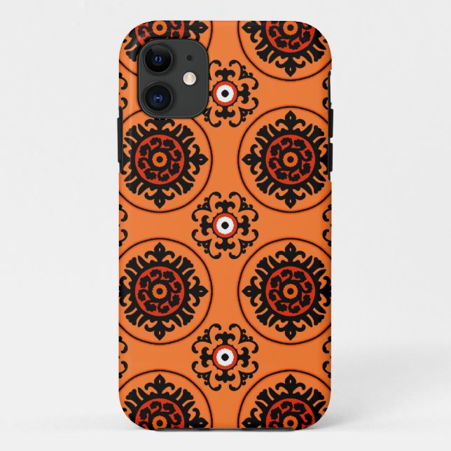 Coques Case-Mate iPhone Motif d'Orange Suzani (Dos)