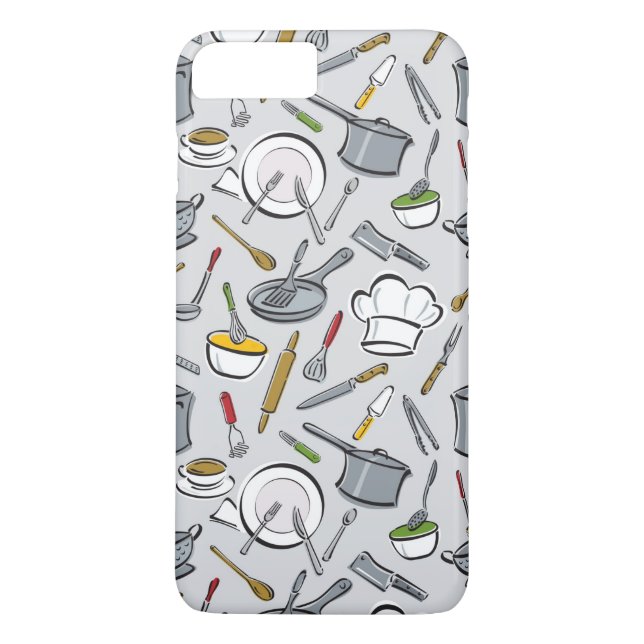 Coques Case-Mate iPhone Motif d'outils de cuisine (Dos)