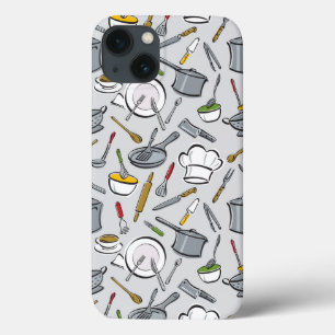 iPhone 13 Case Motif d'outils de cuisine