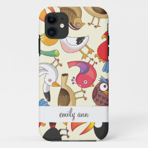 Coque Case-Mate Pour iPhone Motif drôle d'illustrations d'oiseaux