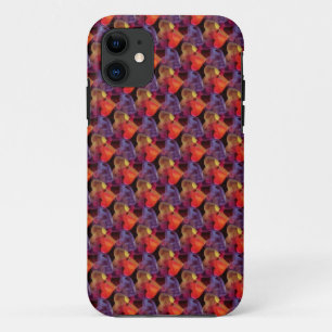 Coque Case-Mate iPhone MOTIF du COEUR - violet rouge