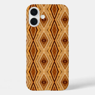 Coque Pour iPhone 16 Plus Motif du grain de bois