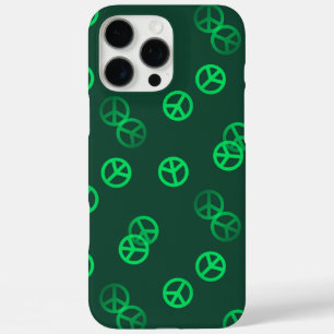 Coque iPhone 16 Pro Max Motif du panneau vert pour la paix