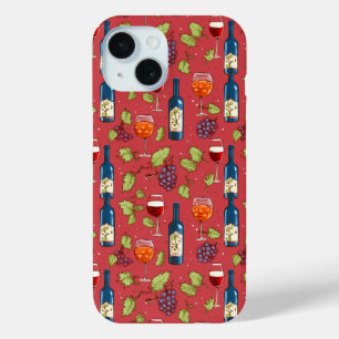 Coque Case-Mate iPhone Motif du vin et du raisin