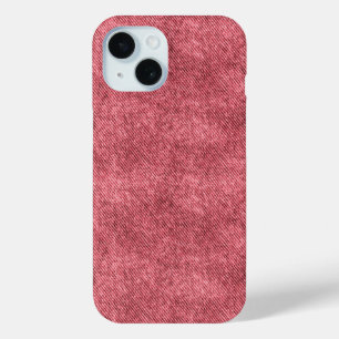 Coque Case-Mate iPhone Motif Dull Red Denim