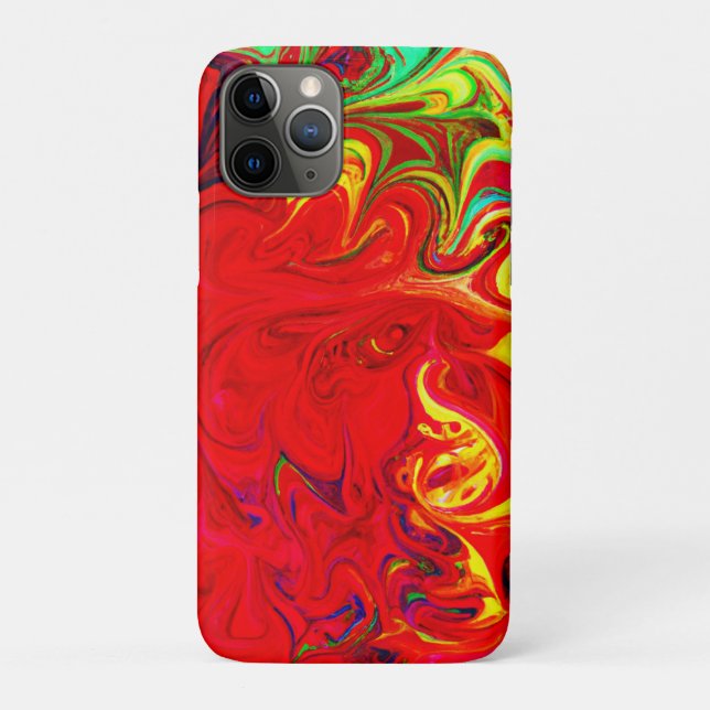 Coques Case-Mate iPhone Motif Éclatement de Couleur Énergique (Dos)