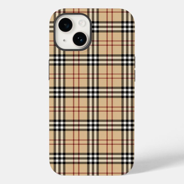 Coques Case-Mate iPhone Motif écossais de Tartan (Verso)